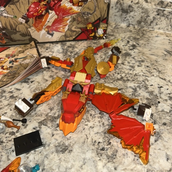Lego Ninjago‎ Kai's Fire Dragon EVO Toy 71762 - Dragon only B3 - Picture 2 of 4
